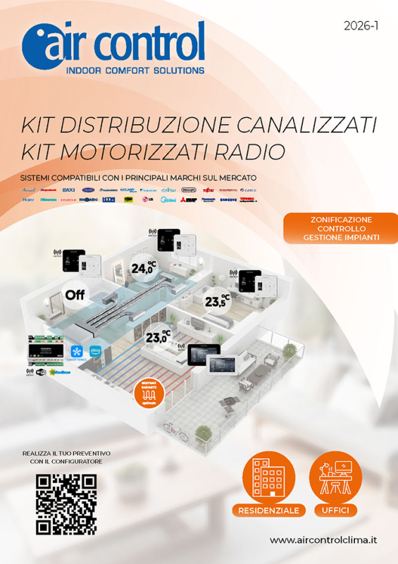 Brochure Kit Distribuzione per canalizzati e Kit motorizzati radio