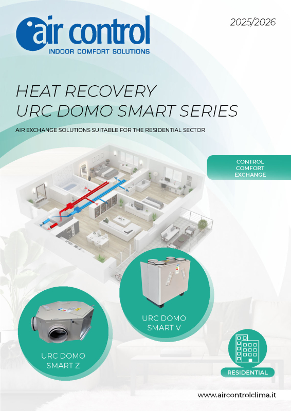 Domo Smart URC Series Heat Recovery Units
