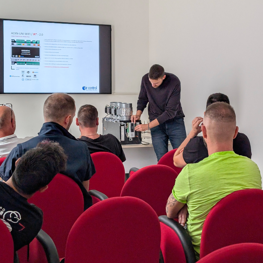 Primo corso di formazione nella nuova sede Air Control