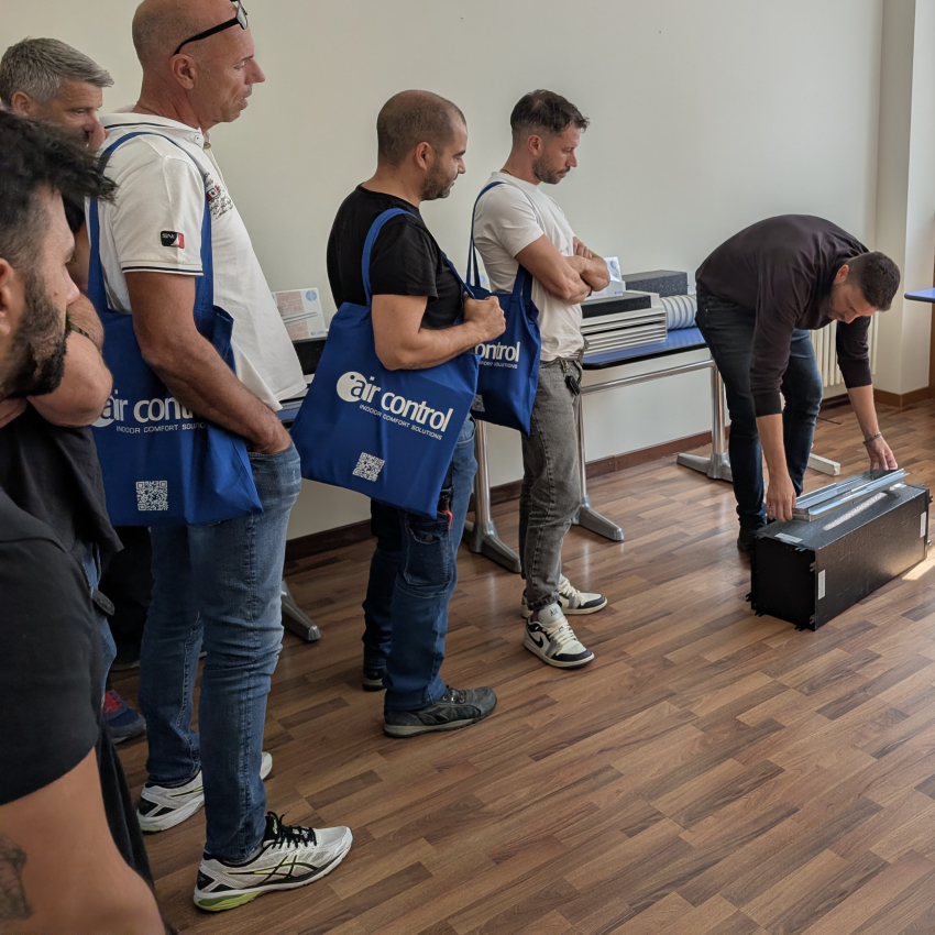 Primo corso di formazione nella nuova sede Air Control