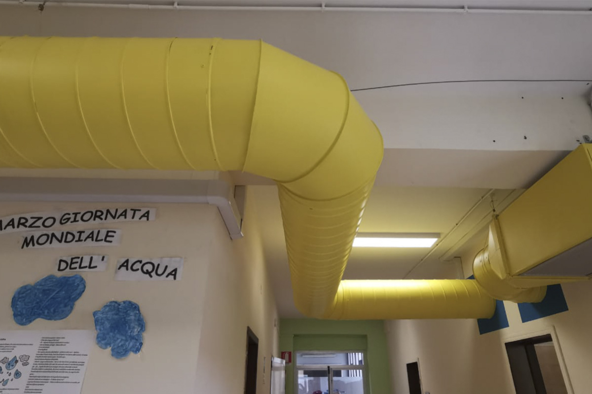 Installazione impianto VMC per I.C. “Pietro Giannone” (FG)